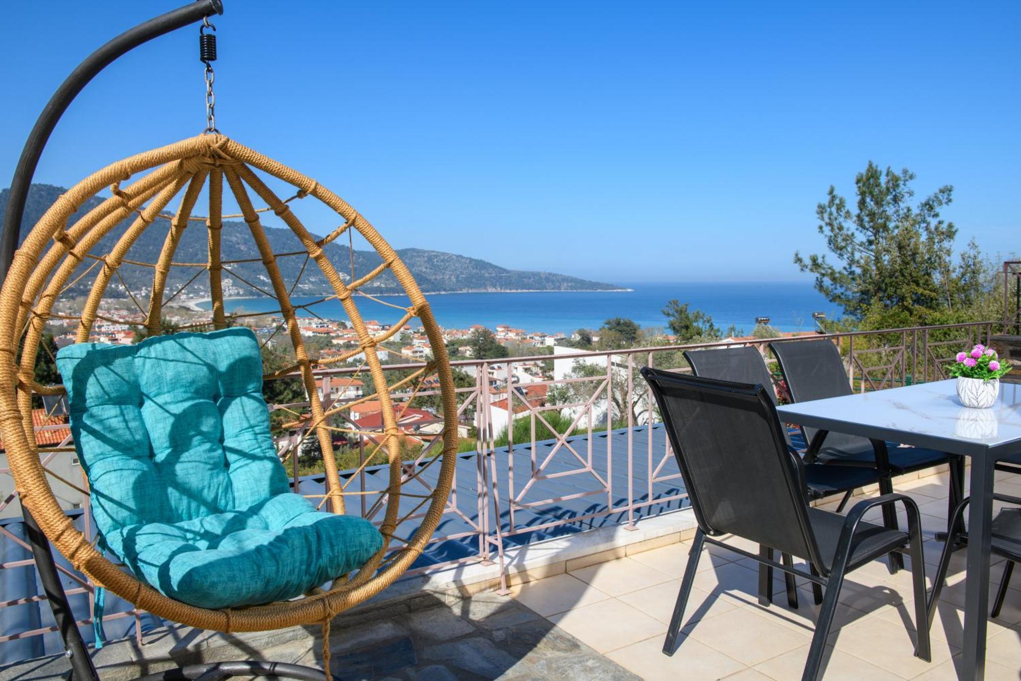 Villa Panorama Скала-Потамиас Экстерьер фото