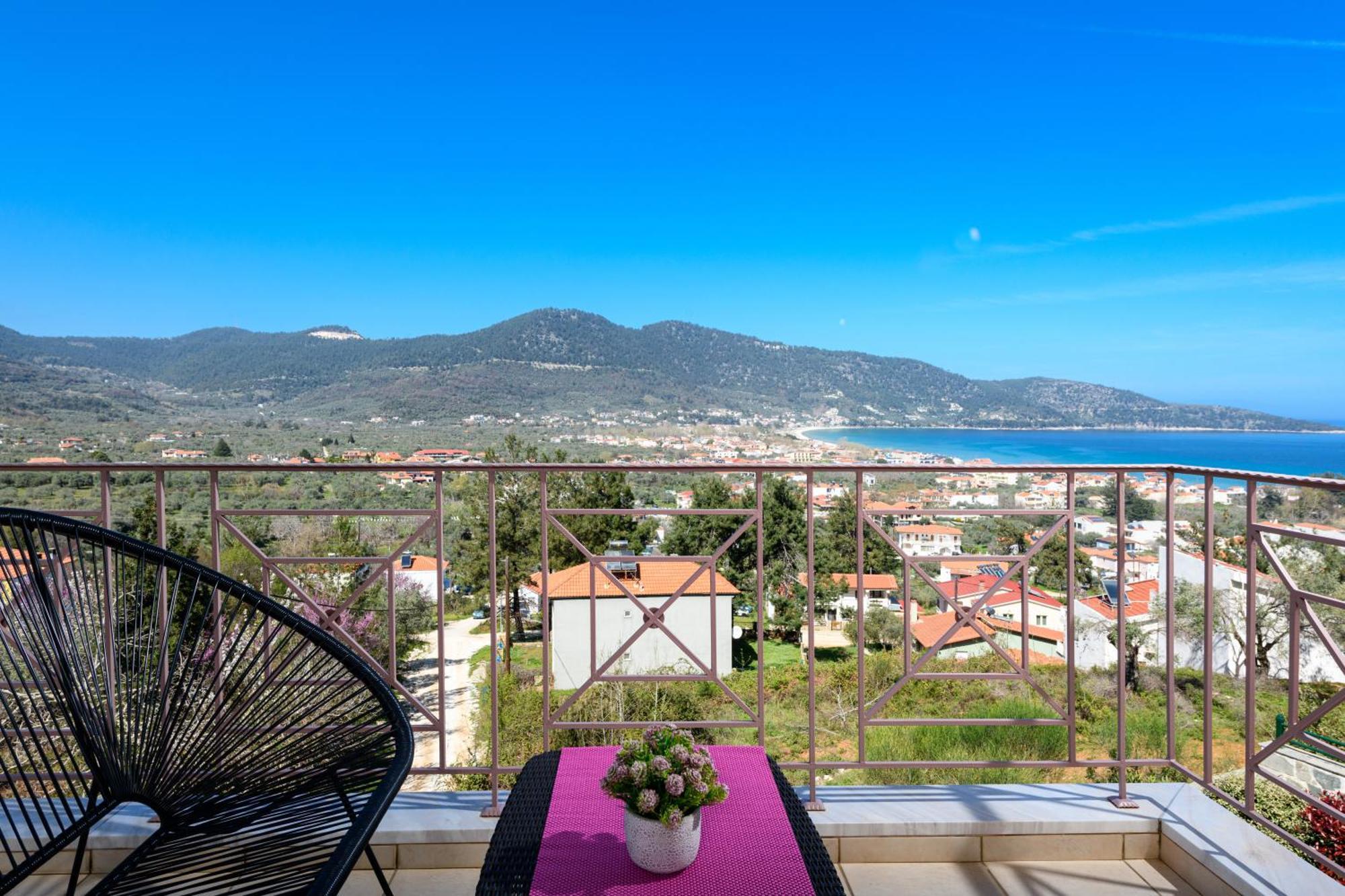 Villa Panorama Скала-Потамиас Экстерьер фото
